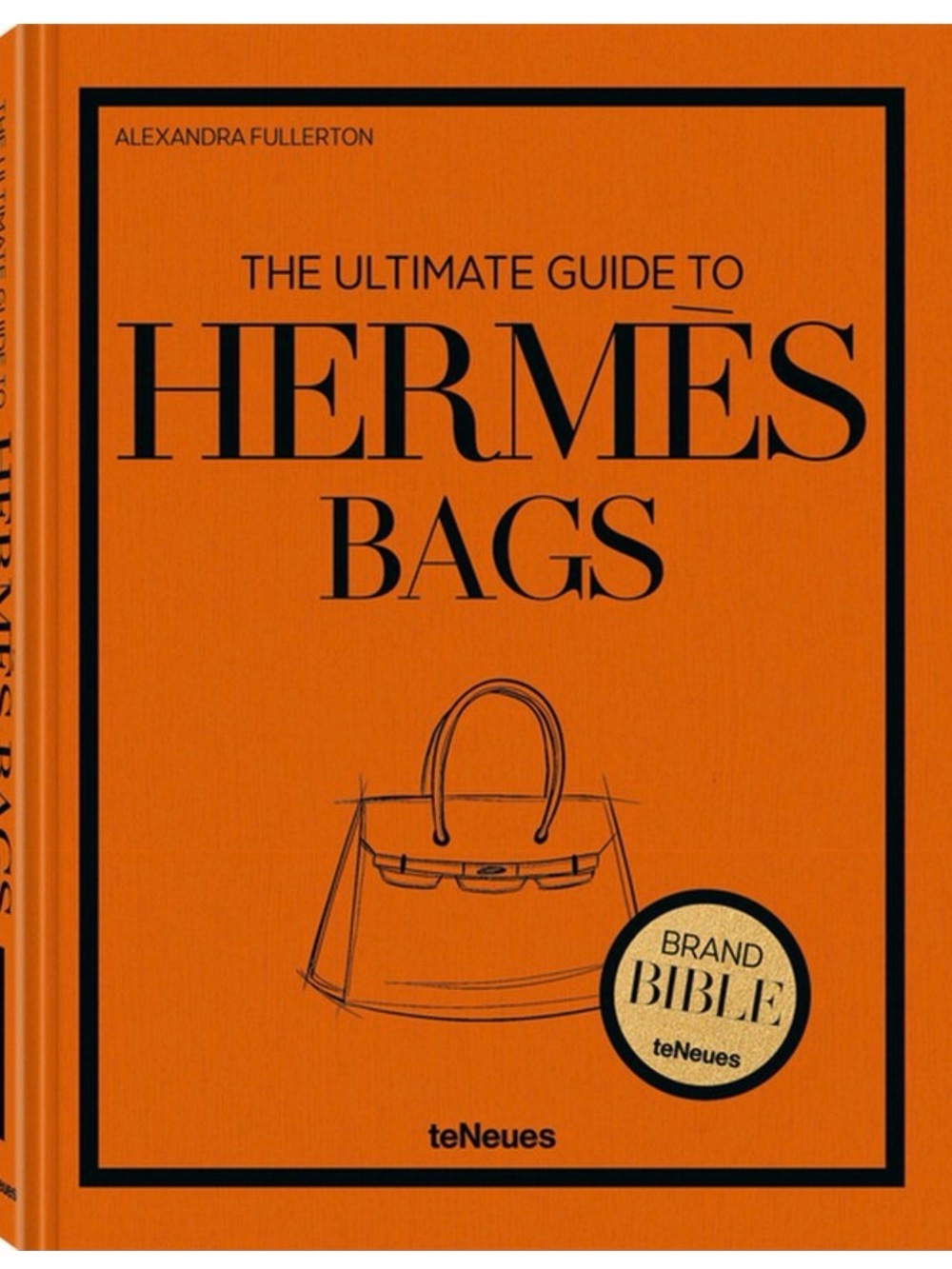 Hermes Orange Hardcover Coffee Table Book